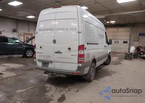 2017 Mercedes-Benz Sprinter 2500 Standard Roof V6 from USA, damaged, VIN WD3PE7CDXHP579728